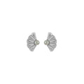 ARETE ABANICO PERLA