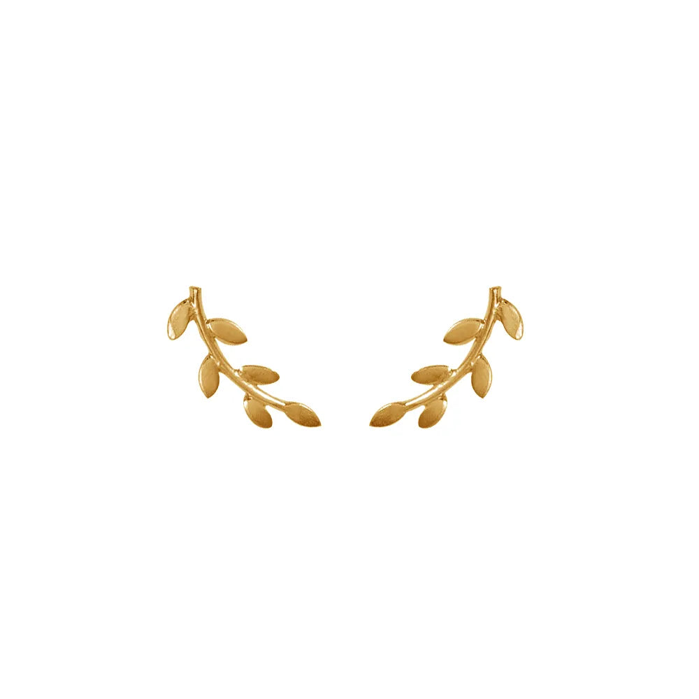 ARETE HOJA GOLD