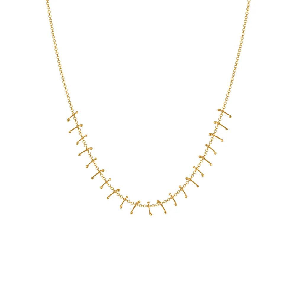 CADENA LLUVIA GOLD