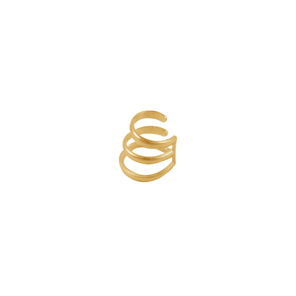 EARCUFF WAVE GOLD